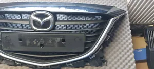 Mazda 3 III Grille calandre supérieure de pare-chocs avant BHN150712