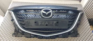 Mazda 3 III Grille calandre supérieure de pare-chocs avant BHN150712