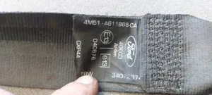 Ford Kuga I Rear seatbelt 4M51A611B68CA