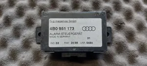 Audi A6 S6 C5 4B Hälytyksen ohjainlaite/moduuli 4B0951173