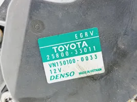 Toyota Auris E210 EGR vožtuvas 2580033011