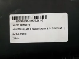 Mercedes-Benz C W203 Moteur 612962