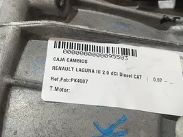 Renault Laguna III Manualna 6-biegowa skrzynia biegów PK4007