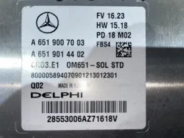 Mercedes-Benz GLA W156 Moottorin ohjainlaite/moduuli A6519007003