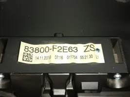 Toyota Auris E180 Compteur de vitesse tableau de bord 83800F2E63