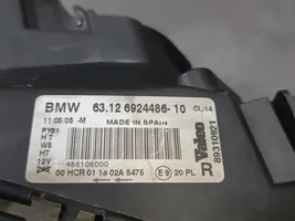 BMW 1 E81 E87 Lampa przednia 63126924486