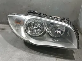 BMW 1 E81 E87 Lampa przednia 63126924486