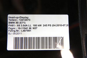 BMW X5 E70 Monitor / wyświetlacz / ekran 018510