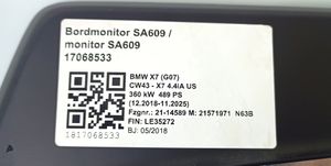 BMW X7 G07 Monitor / wyświetlacz / ekran 021954