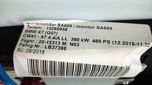 BMW X7 G07 Monitor/display/piccolo schermo 021422