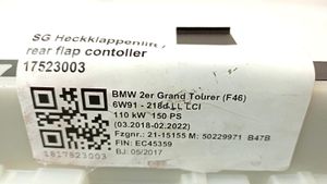 BMW 2 F46 Bagāžnieka pārsega vadības bloks 022544