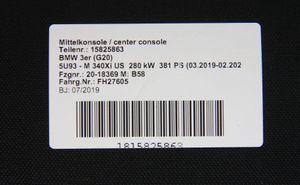 BMW 3 G20 G21 Hutablage 018487