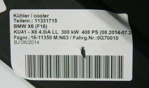 BMW X6 F16 Jäähdytinsarja K003576