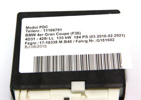 BMW 3 F30 F35 F31 Centralina/modulo sensori di parcheggio PDC 009840