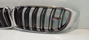 BMW M4 F82 F83 Etupuskurin ylempi jäähdytinsäleikkö 024555