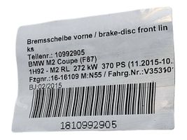 BMW M2 F87 Cremagliera dello sterzo 7802277  