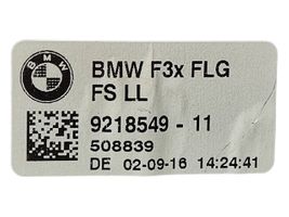 BMW 3 F30 F35 F31 Kojelaudan tuuletussuuttimen suojalista 9218549