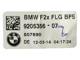 BMW 1 F20 F21 Paneelin lista 9286763