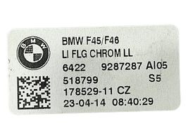 BMW 2 F45 Boczna kratka nawiewu deski rozdzielczej 9287287