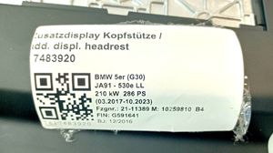 BMW 5 G30 G31 Monitor / wyświetlacz / ekran 022448
