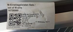 BMW 8 G15 Einstiegsleiste Zierleiste vorne 024148