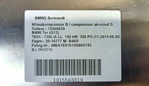 BMW 7 G11 G12 Komputer / Sterownik ECU silnika 024847