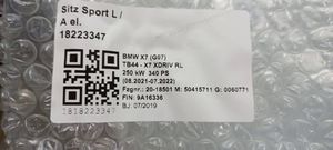 BMW X7 G07 Priekinio kėbulo slenksčio apdaila 027192