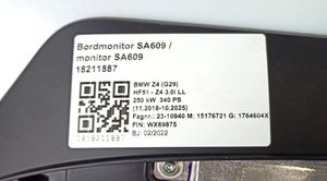 BMW Z4 g29 Monitori/näyttö/pieni näyttö 027270