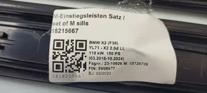 BMW X2 F39 Osłona listwy przedniej 027757