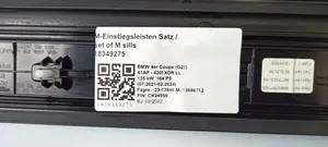 BMW 4 G22 G23 G24 G26 Osłona listwy przedniej 027924