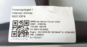 BMW 2 Active Tourer U06 Galinio vaizdo veidrodis (salone) 027970