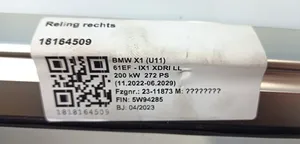 BMW X1 U11 Išilginiai stogo strypai "ragai" 028212