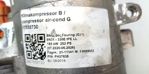 BMW 3 G20 G21 Compressore aria condizionata (A/C) (pompa) 028858