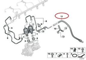 BMW M4 F82 F83 Przewód paliwowy K002342