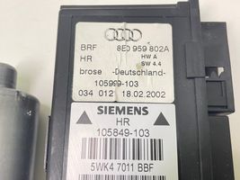 Audi A4 S4 B7 8E 8H Moteur de lève-vitre de porte arrière 8E0959802A