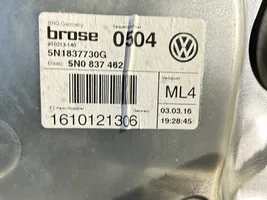 Volkswagen Tiguan Mechanizm podnoszenia szyby przedniej bez silnika 5N1837730G