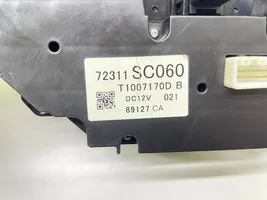 Subaru Forester SH Блок управления кондиционера воздуха / климата/ печки (в салоне) 72311SC060