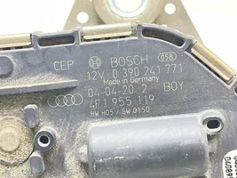 Audi A6 S6 C6 4F Mechanizm i silniczek wycieraczek szyby przedniej / czołowej 4F1955023A