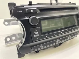 Toyota Yaris Panel / Radioodtwarzacz CD/DVD/GPS 861200D660