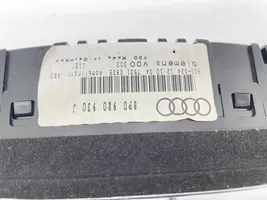 Audi A3 S3 A3 Sportback 8P Tachimetro (quadro strumenti) 8P0920930J