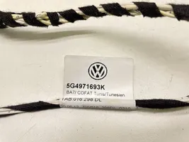 Volkswagen Golf VII Wiązka przewodów drzwi tylnych 5G4971693K