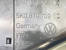 Volkswagen Golf VI Garniture, panneau de grille d'aération latérale 5K0819709D