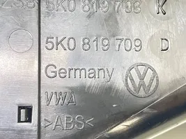 Volkswagen Golf VI Boczna kratka nawiewu deski rozdzielczej 5K0819709D