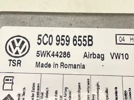 Volkswagen Golf VI Centralina/modulo airbag 5C0959655B