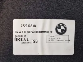 BMW 5 F10 F11 Rivestimento pannello inferiore del bagagliaio/baule 13648811