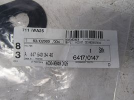 Mercedes-Benz Vito Viano W447 Guarnizione in gomma finestrino/vetro portellone A4475403440