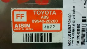 Toyota Carina T190 ABS valdymo blokas 8954020280