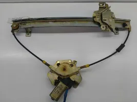 Opel Frontera B Front door window regulator with motor 97144437