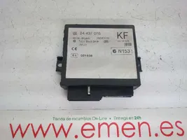 Opel Zafira A Oven keskuslukituksen ohjausyksikön moduuli 24437076