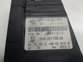 BMW 3 E46 Climate control unit 64116931601